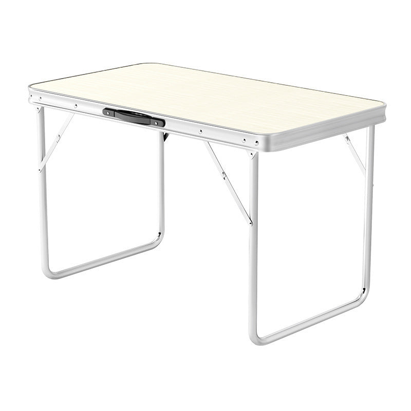 Aluminum alloy night market stall small table portable simple stall barbecue household table and chairs outdoor folding table