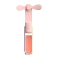 Handheld fan kids foldable manual small fan cartoon hand press hand fan kids halter electric fan in stock