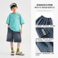 Boys' denim shorts - new  summer collection - kids' & big kids' mid-length shorts - stylish, versatile, casual, and trendy