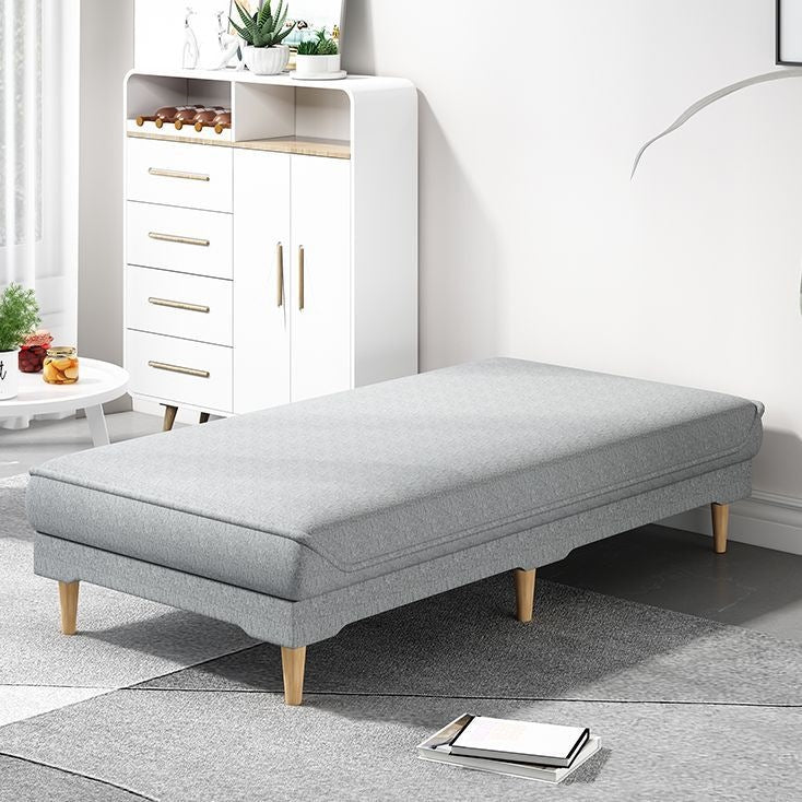 Balcony sofa bed all-in-one dual-purpose widened patchwork bed single bed adult chaise lounge side bed extension bed end stool