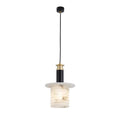 Chinese style spanish natural marble bedroom bedside pendant light modern creative hotel b&b restaurant bar counter small chandelier