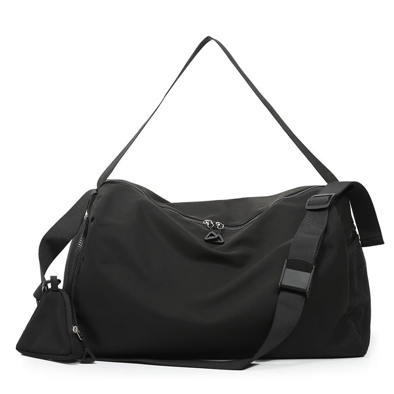 New fashion sports fitness bag training bag simple versatile shoulder messenger bag large capacity travel bag