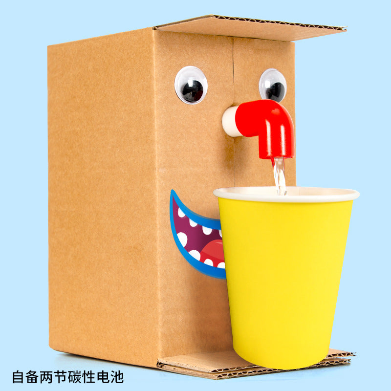 Processing Customized Scientific Experiment DIY Automatic Induction Water Dispenser Educational Toys Technology Small Production Source Factory
