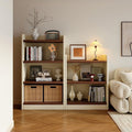 Wall-mounted freestanding bookcase & storage unit - kids' bookshelf, student home organizer, multi-tier storage cabinet