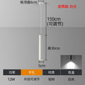 Led long tube spotlight pendant light - restaurant, bar, front desk cylindrical hanging wire lamp - 1688 source factory wholesale