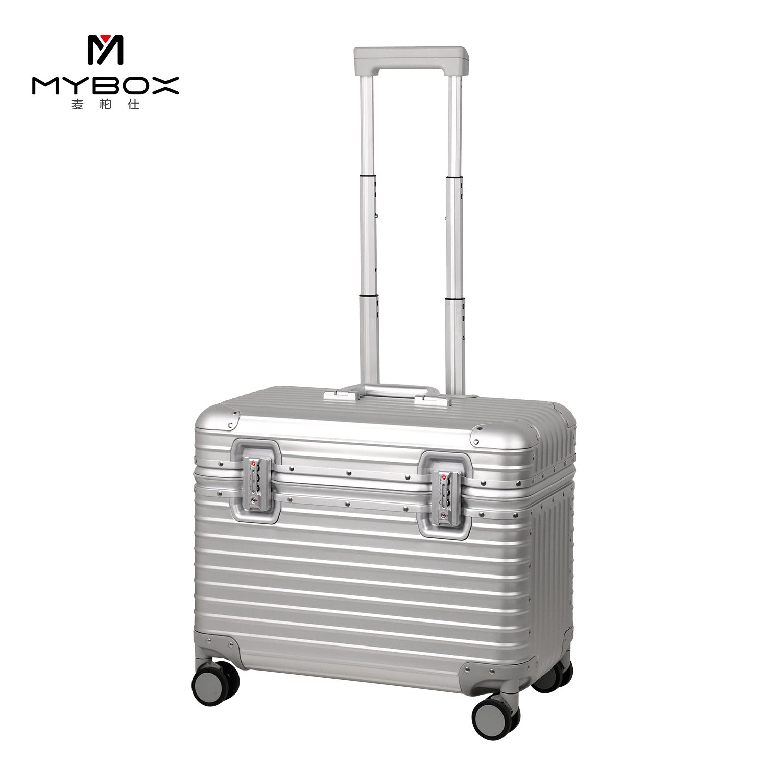 mybox24寸铝镁合金航空箱通用设备箱精密仪器电子元件运输样品箱