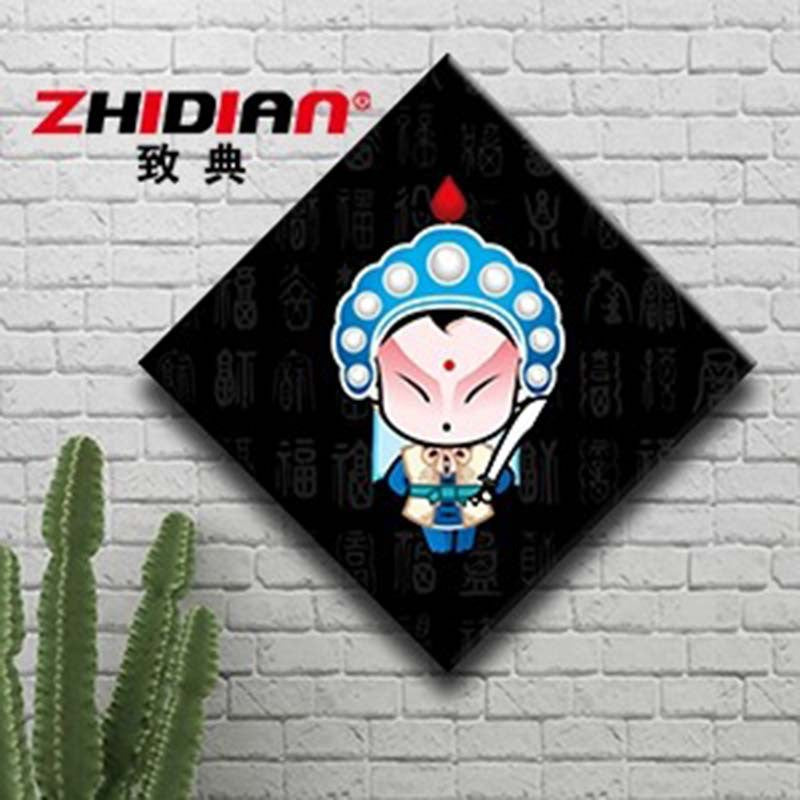Hotel wall decoration paintings Peking Opera character murals Restaurant noodle shop wall creative catering Hot pot shop box hanging paintings