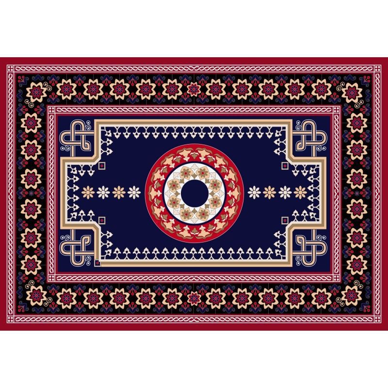 Southeast asian cross-border persian rug, european style carpet, living room sofa coffee table home full coverage rug, bedroom bedside rug