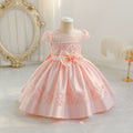 New arrival mid-length skirt section lace kids dress princess dress girl piano performance dress kids dress