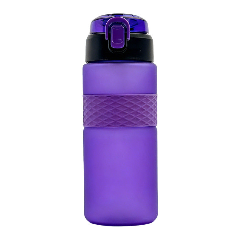 Portable plastic water bottle - outdoor tote design, stylish sports water bottle, large capacity, high-value, pop-up lid, direct drink space cup