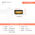 Solar powered pillar lights for courtyards, gateways, and outdoor walls - waterproof post lights for villa entrances