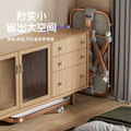 Aluminum alloy baby crib - portable, foldable, and convertible bassinet - multifunctional newborn bed - splice-together large bed