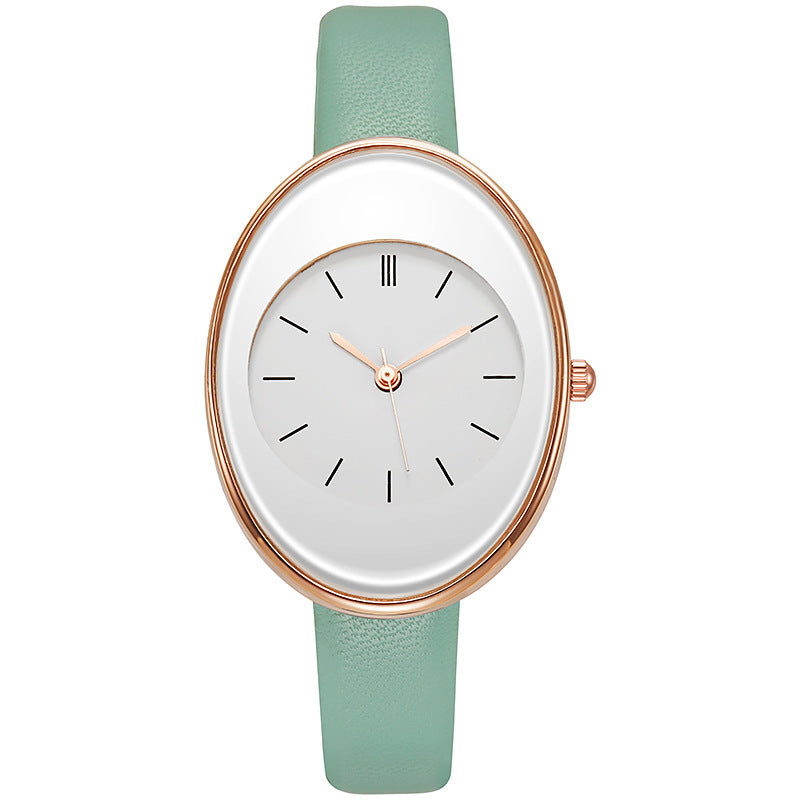 2022 new women's watch - fashionable, unique, minimalist quartz watch with leather strap - wholesale from aliexpress/wish