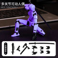 Third generation purple and black (with 4 weapons and 3 hands) opp bag