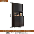 Used retro sideboard wall-mounted integrated home coffee machine kitchen living room wine cabinet pegboard storage rack cabinet