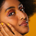 Fashion cross-border fake piercing nose nail set open u-shaped african non-piercing nose clip fake hole nose ring female trend