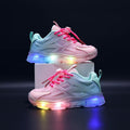 Children's sports shoes summernew arrival mesh shoes breathable bright light mesh kids dad shoes boys shoes summer style