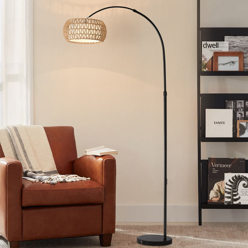 [Cross-border explosion] Floor lamp Modern simple living room sofa lamp Creative dimmable light saving reading desk lamp