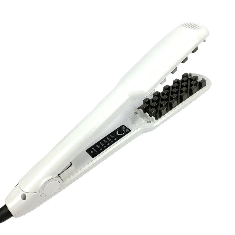 corn silk plaid curling iron negative ion hair root fluffy dual-purpose splint hair iron curling iron