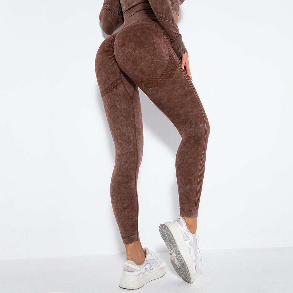 Ready-to-ship european and american style seamless, washable, moisture-wicking, sexy peach lift, sweat-wicking yoga pants, workout leggings, and base layer leggings