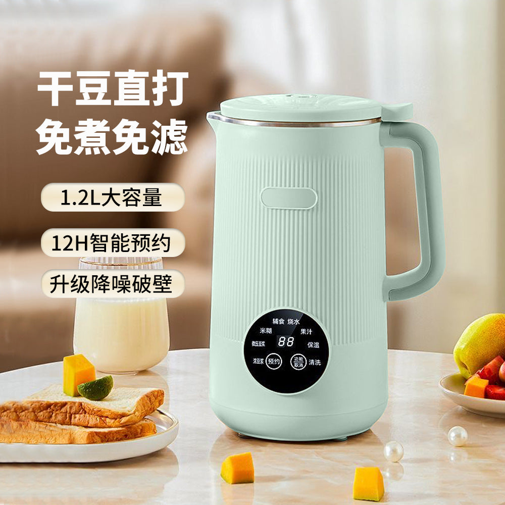 multifunctional heated soy milk machine touch food supplement machine foreign trade wall-breaking cooking machine taiwan american standard european standard