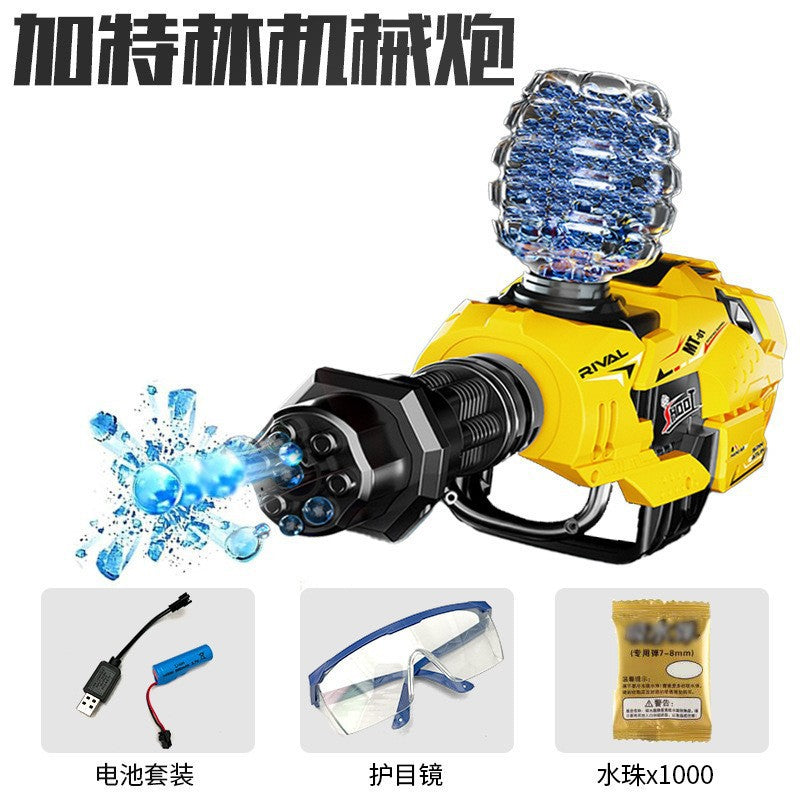 hot-selling electric water bomb launcher, water bomb toy for kids boys, mechanical arm wearable rechargeable