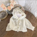 Baby girl summer clothes: ultra-thin, breathable skin shirt - perfect for infants and toddlers, ideal for home, outings, and air-conditioned environments. loose-fitting, stylish tops for little ones