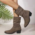 autumn new arrival: plus size chunky platform retro ankle boots for women (sizes 36-42) - perfect for cross-border e-commerce, , and  dropshipping