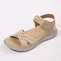 Amazon summer new arrivals: velcro open-toe platform sandals - lightweight, sporty style, plus size beach slides -