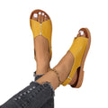 36-43 plus size women's summer sandals: new retro casual versatile sandals for women - comfortable, breathable, soft sole roman sandals