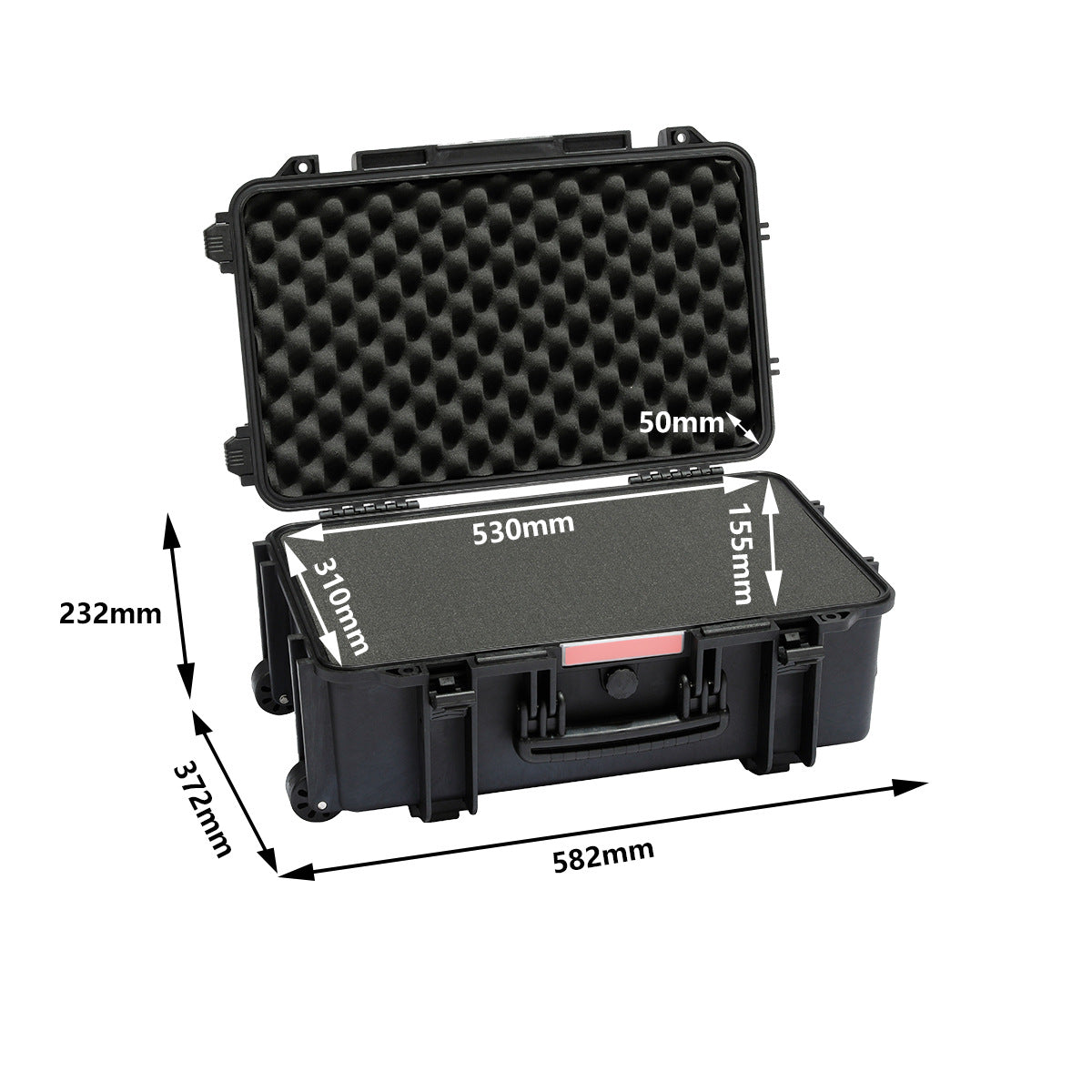 Drone photography trolley equipment protective box high-grade equipment storage box instrumentation waterproof and compression safety box