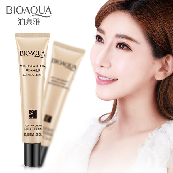 Boquan Ya Soft and Brightening Before Makeup, Isolation Cream BB Hydrating and Moisturizing Concealer, Naked Makeup Repair Cream Cosmetics