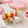 Pokémon glass lunch box - high borosilicate glass bowl - microwaveable food container - food storage container - bento box for students and office workers