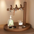 Wooden entryway rack, entrance door, entrance key rack, table decoration, decorative display rack, jewelry storage rack