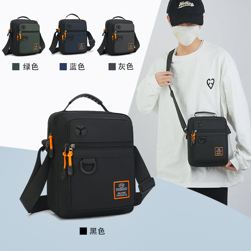Foreign trade shoulder bag men's casual men's messenger bag Oxford cloth lightweight business handbag tide outdoor sports backpack
