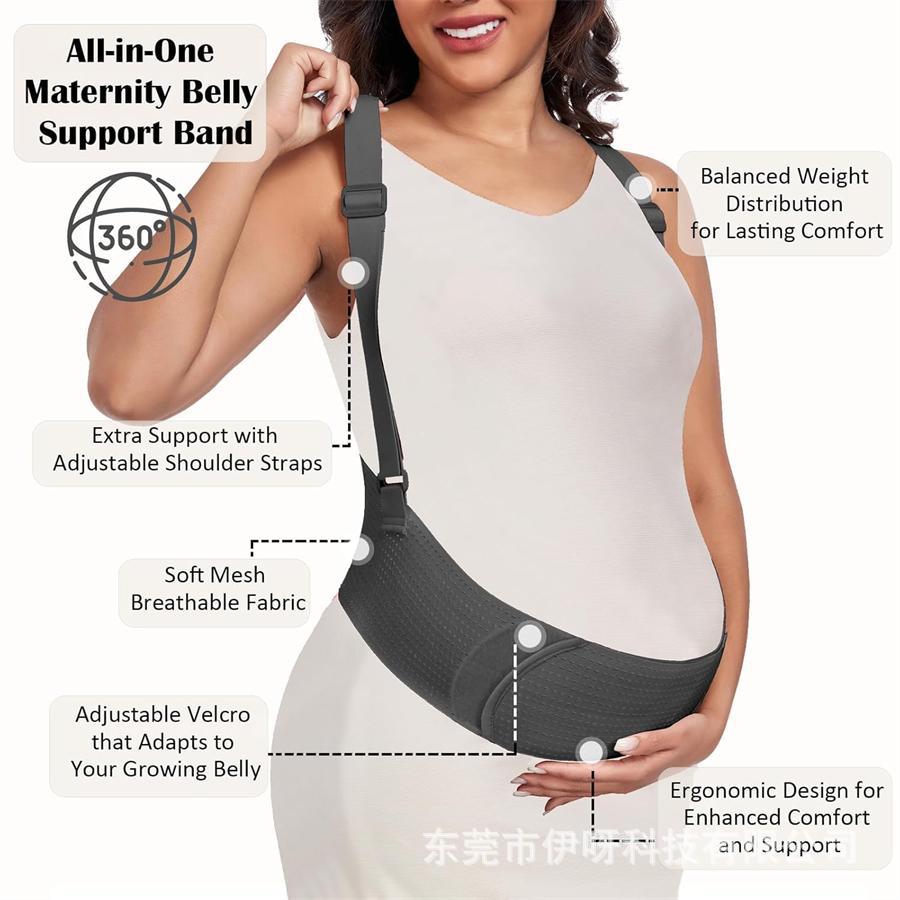 Shoulder belly support belt, breathable maternity waist support belt, prenatal belly support belt, maternity waist support belt, belly support belt
