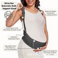 Shoulder belly support belt, breathable maternity waist support belt, prenatal belly support belt, maternity waist support belt, belly support belt