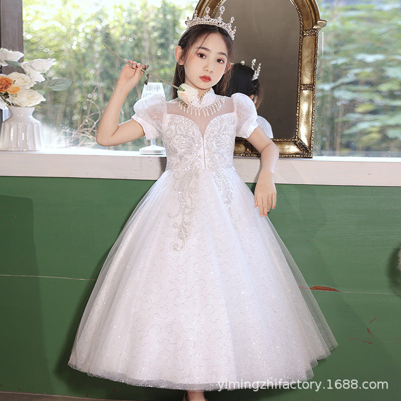 wholesale of high-end girls' formal dresses, unique and stylish children's princess dresses, flower girl dresses for weddings, birthday parties, and piano recitals
