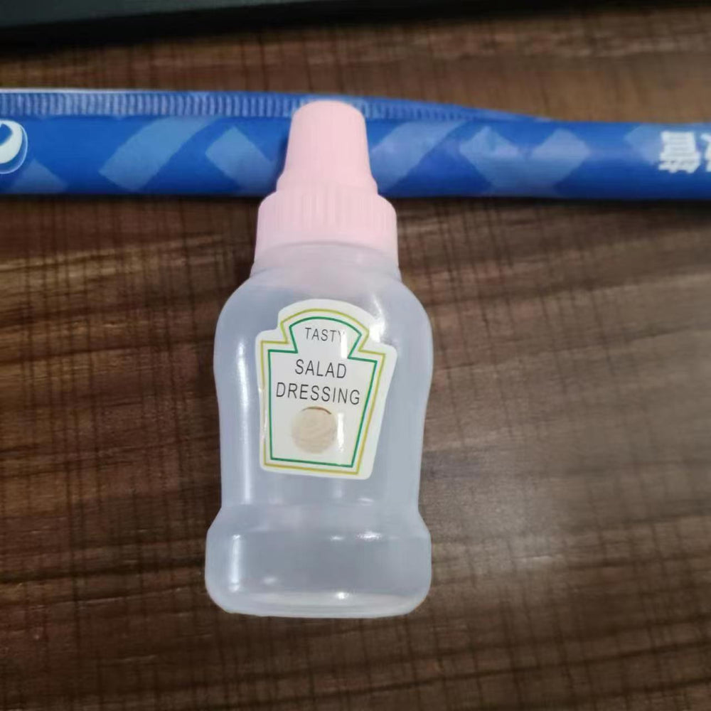 Mini sauce bottle plastic squeeze sauce bottle japanese style squeeze condiment bottle food grade portable soy sauce bottle cross-border