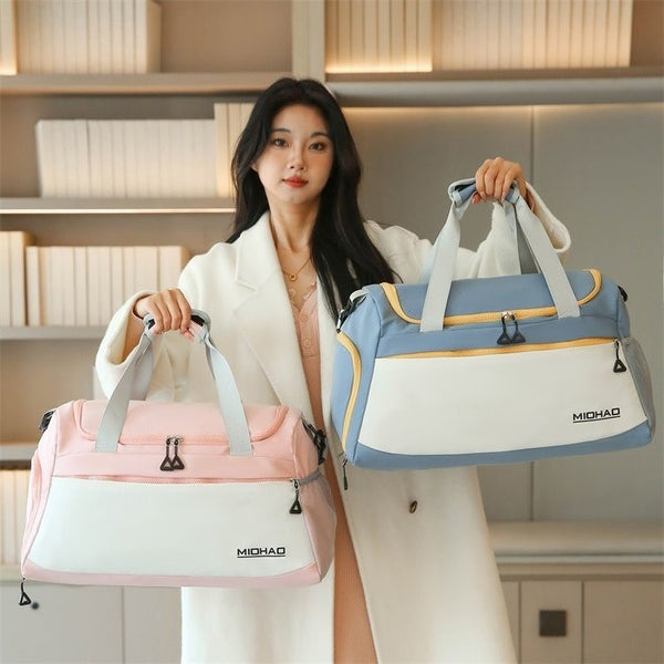 Multifunctional fashion portable travel bag Large capacity dry and wet separation Maternity bag Short-distance portable storage bag