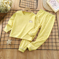 Wholesale new autumn children's home wear: kids' cotton underwear sets, baby thermal underwear, and infant pajamas