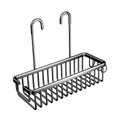 No-drill bathroom shower shelf - over-the-tub organizer for shampoo, soap, and toiletries - shower caddy for bathrooms and shower rooms