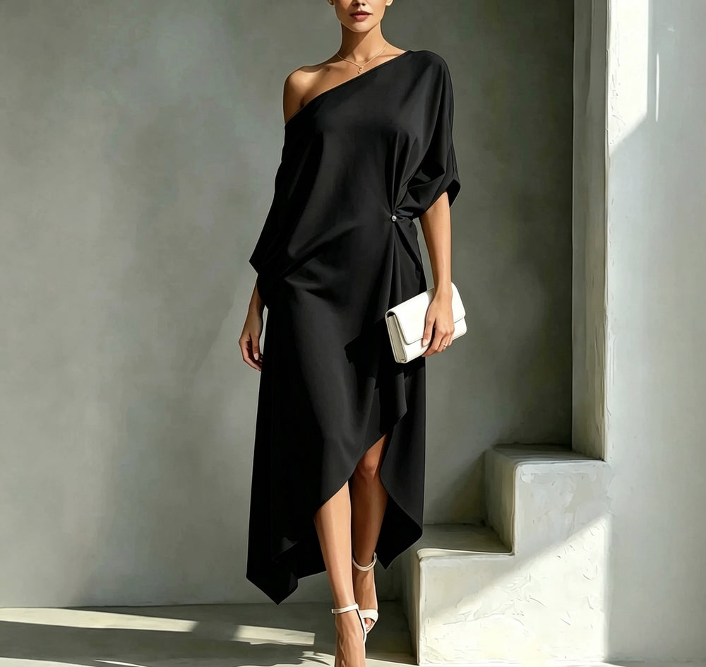 european and american cross-border  independent station new arrivalelegantelegancenormcore cotton and linen women's sleeveless dress