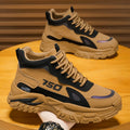 Men's fall new high-top casual sports height-increasing anti-slip men's martin boots hiking thick-soled wear-resistant work shoes