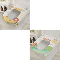 Toilet eva all year roundneutralsummer washable for homewaterproofthickened no-wash adhesive seat cushion toilet cover seat