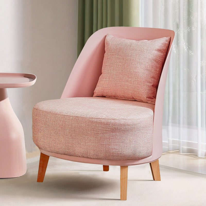 Nordic light luxury sofa chair - designer creative single seater for living room, hotel, b&b, reception, and negotiation