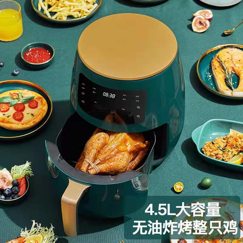 Air fryer visual for home oven all-in-one multi-function smart oil-free french fries machine fully automatic electric fryer cross-border