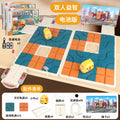 Color box packaging [two-player] extra large size / car huarong road puzzle / jigsaw puzzle - includes battery set