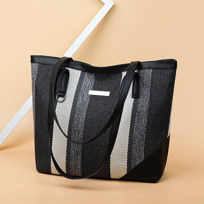 2023 new women's shoulder bag fashion handbag simple versatile large capacity mommy bag dropshipping available