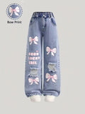 independent station teen girls' jeans - new loose fit straight leg pants - trendy & stylish